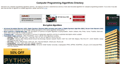 Desktop Screenshot of algosort.com